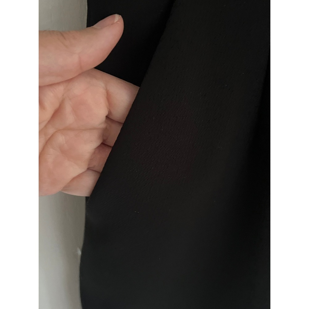 BCBGeneration Romper Black Shorts Mesh Top Pockets Tailored Homecoming 0 - Picture 4 of 13